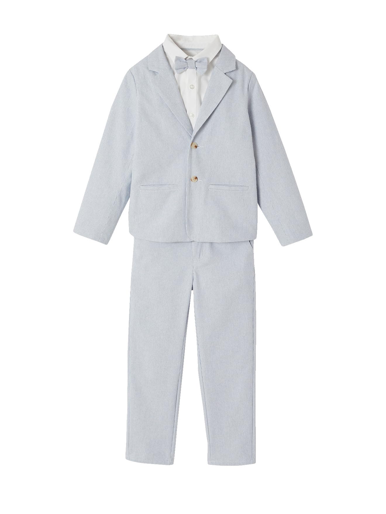 Ensemble cérémonie garçon 4 pièces VERTBAUDET en coton chic - 7