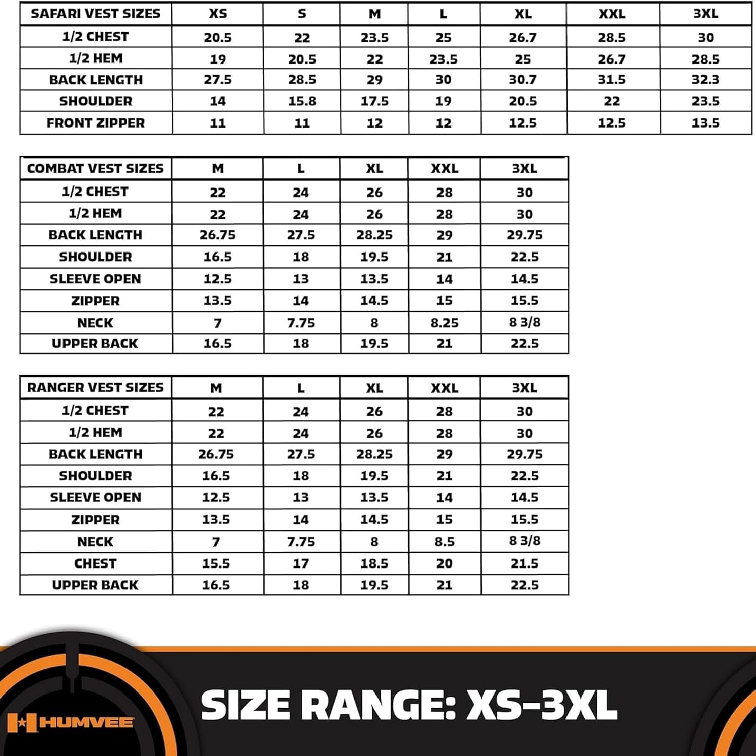 Humvee Photography Utility Vest for Men & Women - Perfect for Safari, Hunting, Fishing, Camping, & Travel - 100% Cotton Gift