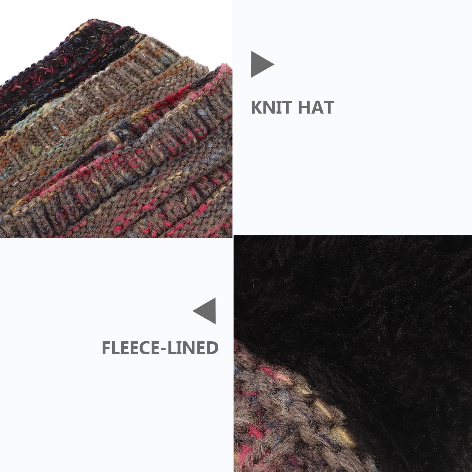 Lot de 3 bandeaux chauds tricotés pour filles et femmes - Foulards extensibles crochet, doux et thermiques, parfaits pour les festivals et les activités de plein air.