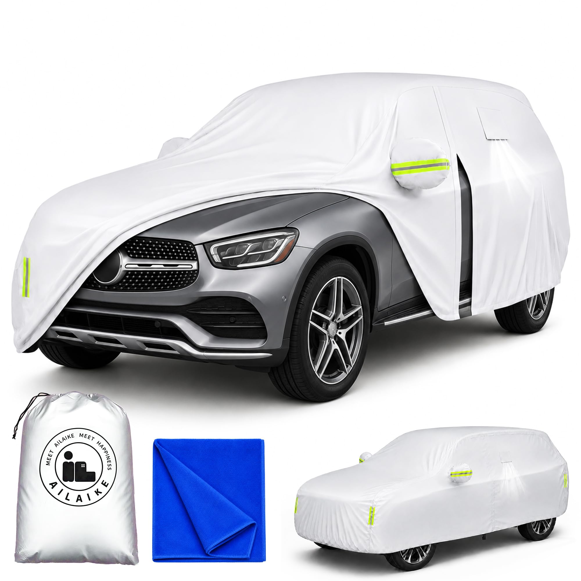 Car Cover Waterproof All Weather Custom Fit for Mercedes GLC.