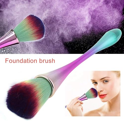 Miniatura 10 de 1 cepillo de limpieza de polvo de uñas, pinceles suaves para arte de uñas, brochas de eliminación de polvo, herramienta de manicura para bricolaje