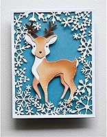 Vista 10 de Plantillas de corte con marco de fondo 3D, plantillas metálicas para álbumes de recortes, herramientas de manualidades DIY, plantilla de repujado