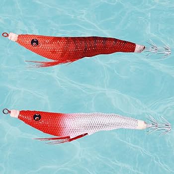 Amazon | イカメタル エギルアー エギ型スッテ エギング 疑似餌 エビ