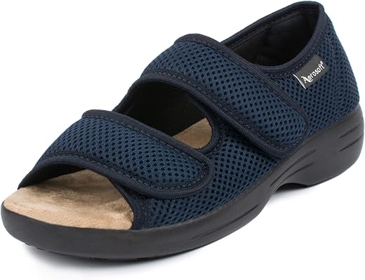 Aerosoft Stretch 06 Health Shoe – Comfort Fit, Easy Entry, Unisex, Gentle Relief