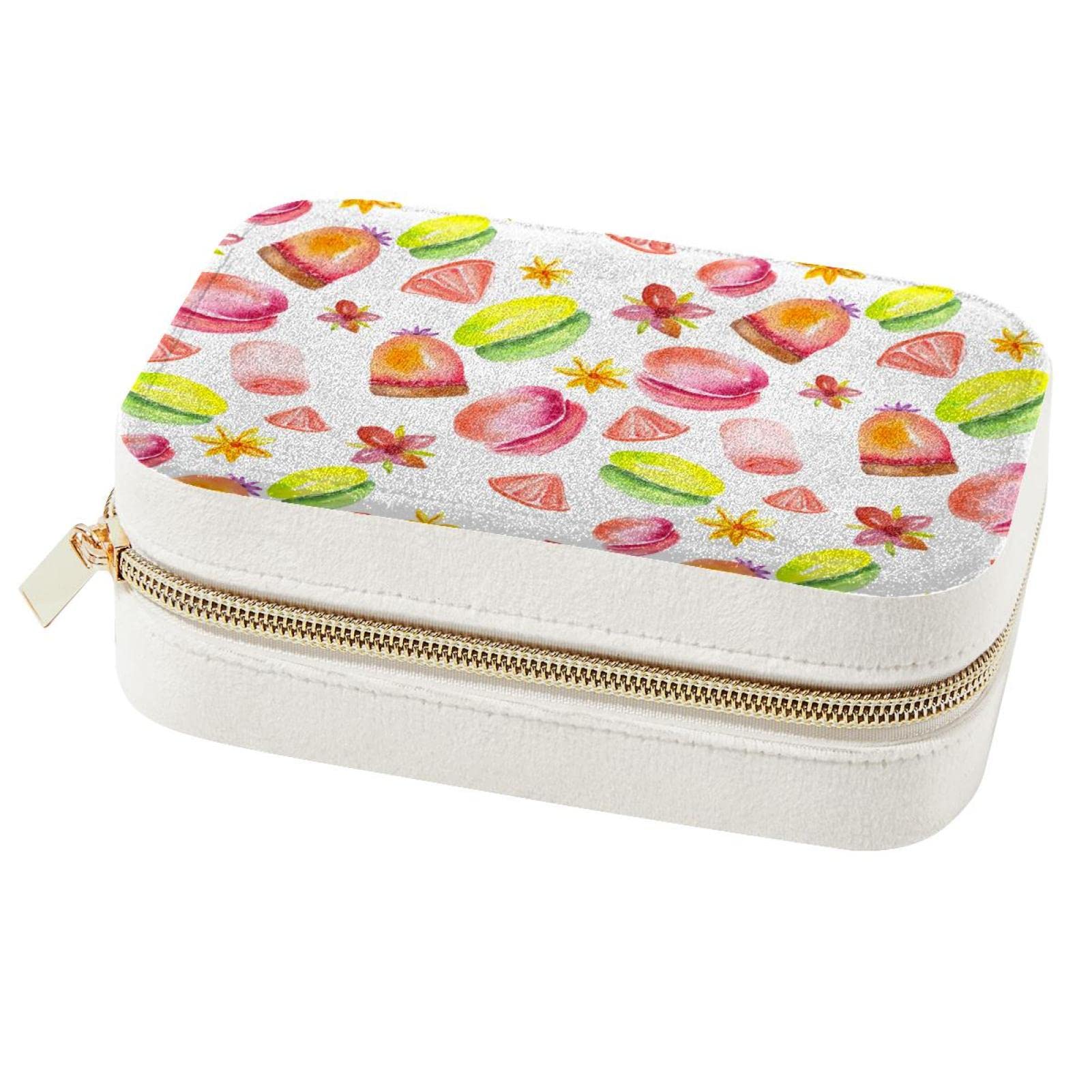 Boîte à bijoux de voyage aquarelle compacte pour ne plus perdre vos boucles d'oreilles