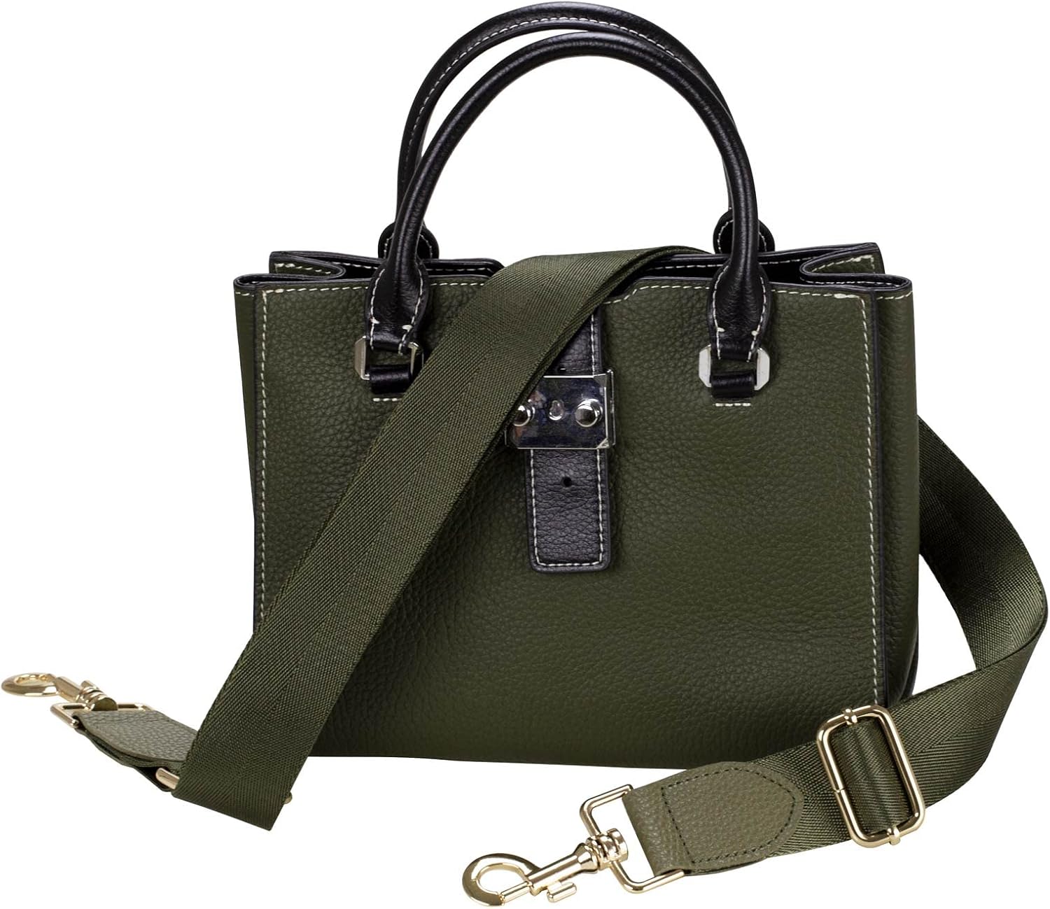 Allzedream Wide Purse Strap Replacement Crossbody Shoulder Bag Adjustable Leather Ends image 3
