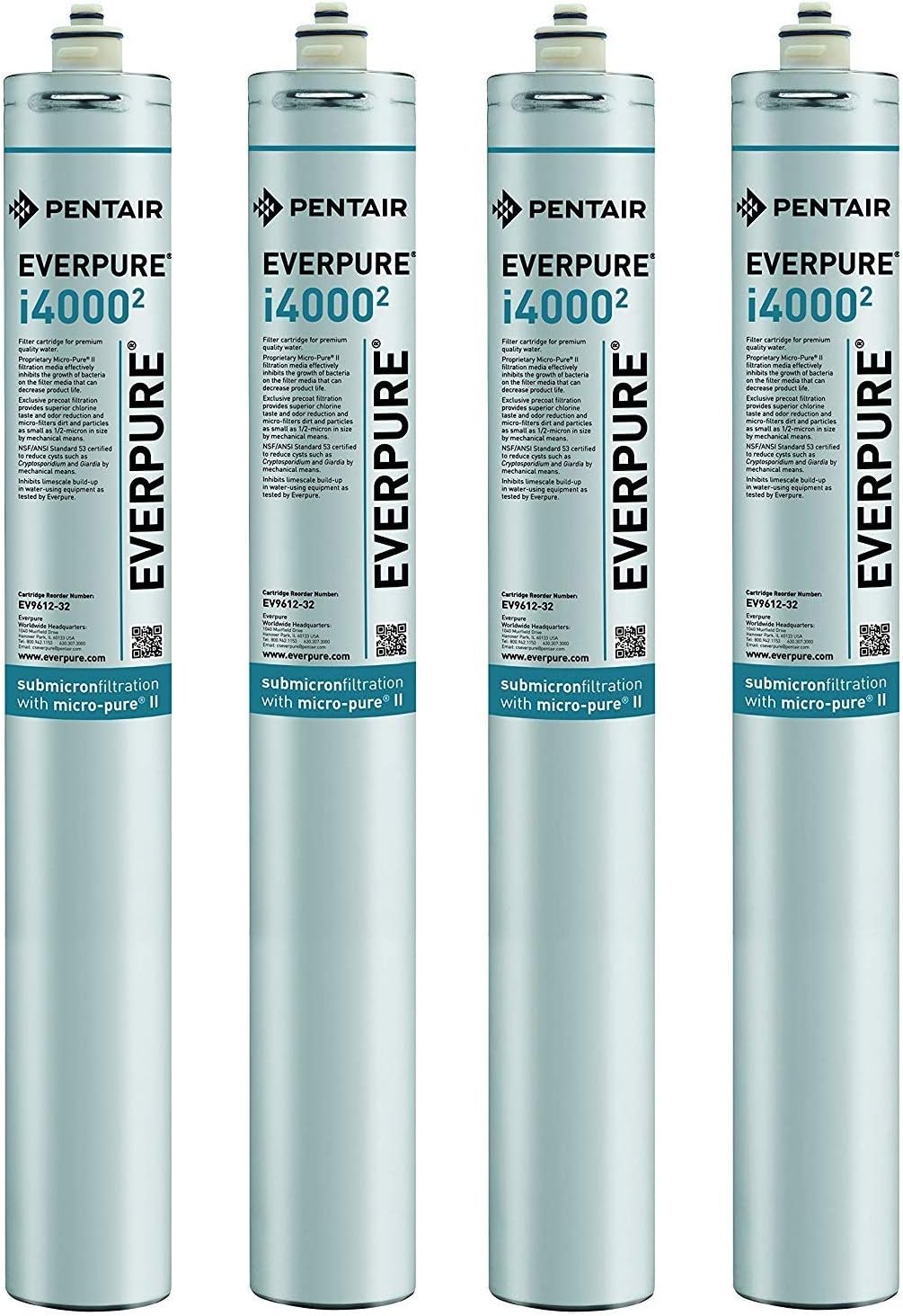 Everpure EV9612-32 i4000 2 Filter Cartridge (Pack of 4)