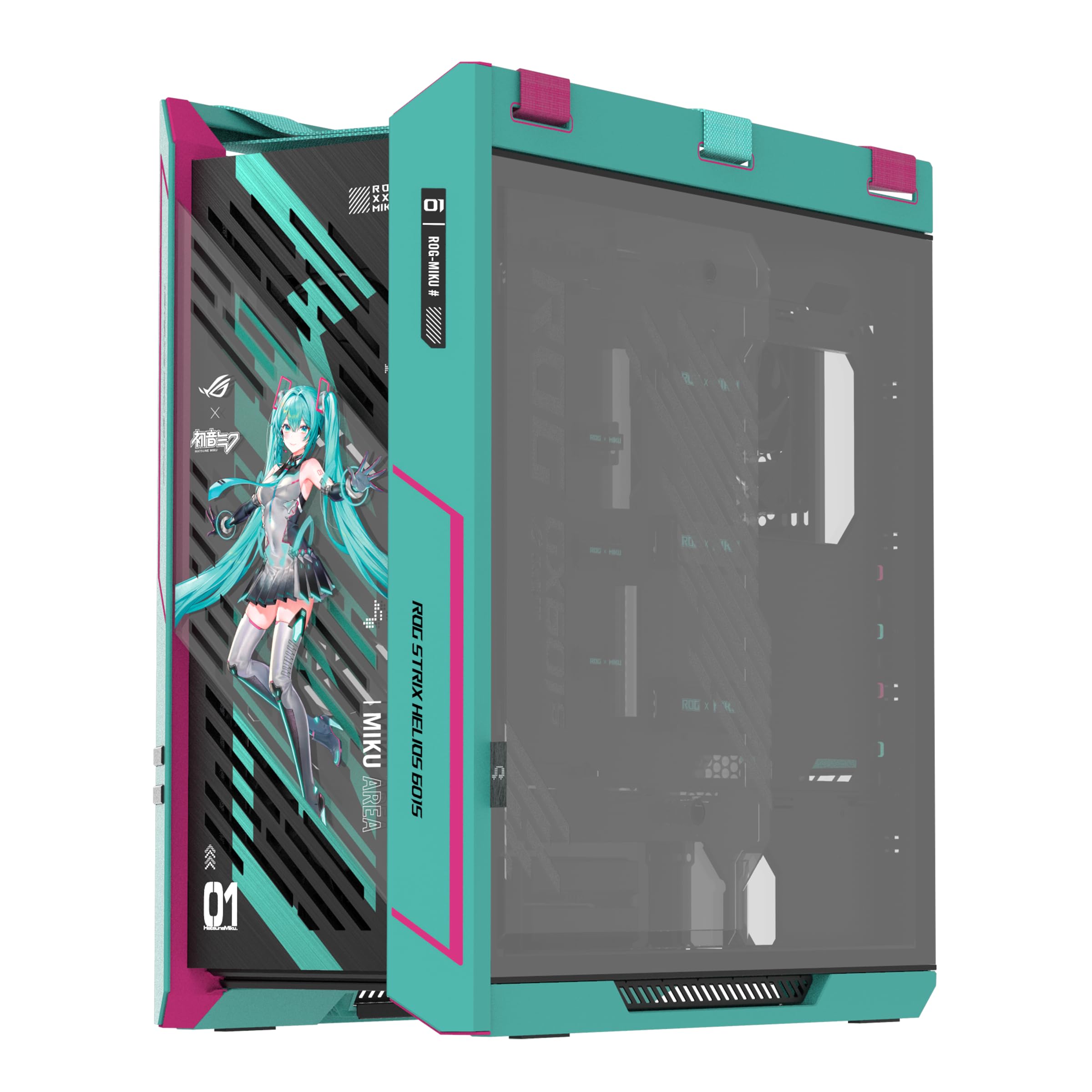 Amazon | ASUS ROG STRIX HELIOS II GX601S HATSUNE MIKU 初音ミク