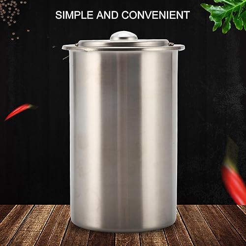 Miniatura 7 de Zerodis Máquina de jamón de acero inoxidable para prensa casera de carne de delicatessen con termómetro