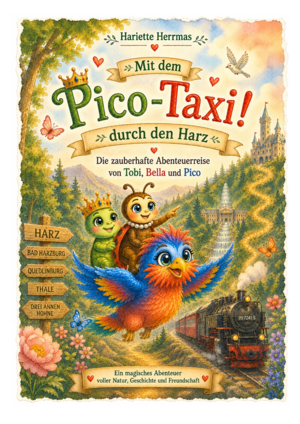 Mit dem Pico-Taxi durch den Harz: Eine zauberhafte Abenteuerreise voller Wunder, Freundschaft und Magie