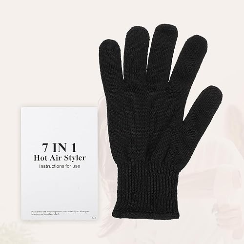 Miniatura 8 de VOCOSTE Cepillo de aire caliente, cepillo secador de pelo 7 en 1, cepillo secador de pelo desmontable, estilizador, voluminizador, alisador de pelo,