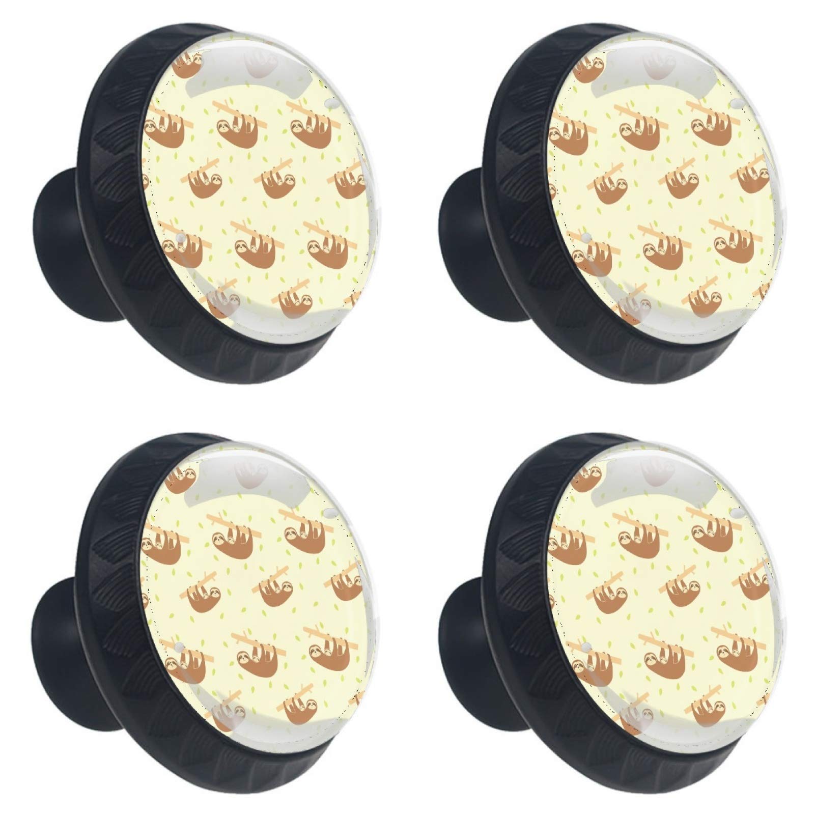 Remplacer poignée meuble usée par bouton armoire verre paresseux rond 4x