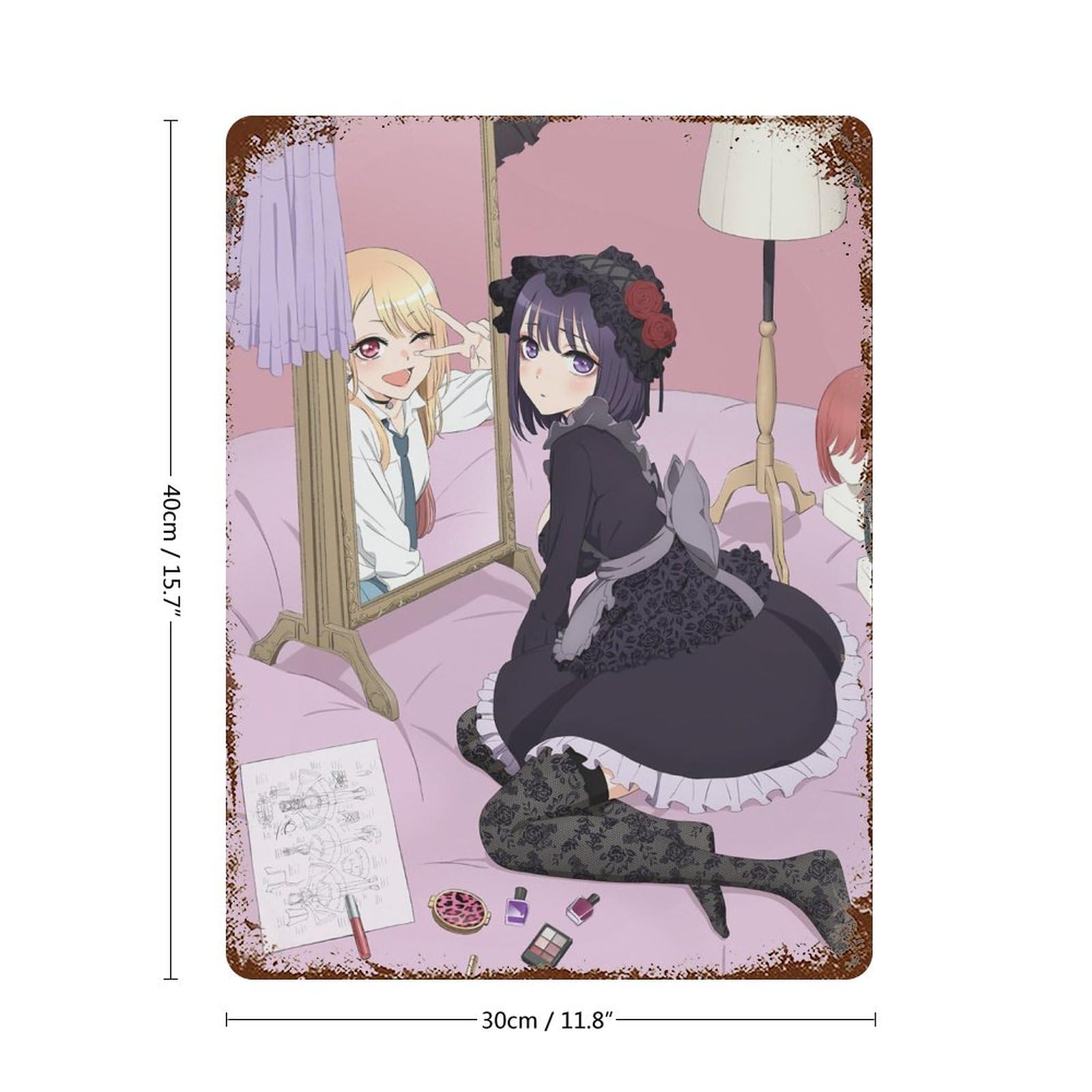 Amazon.co.jp: ブリキ看板 レトロ看板 その着せ替え人形は恋をする