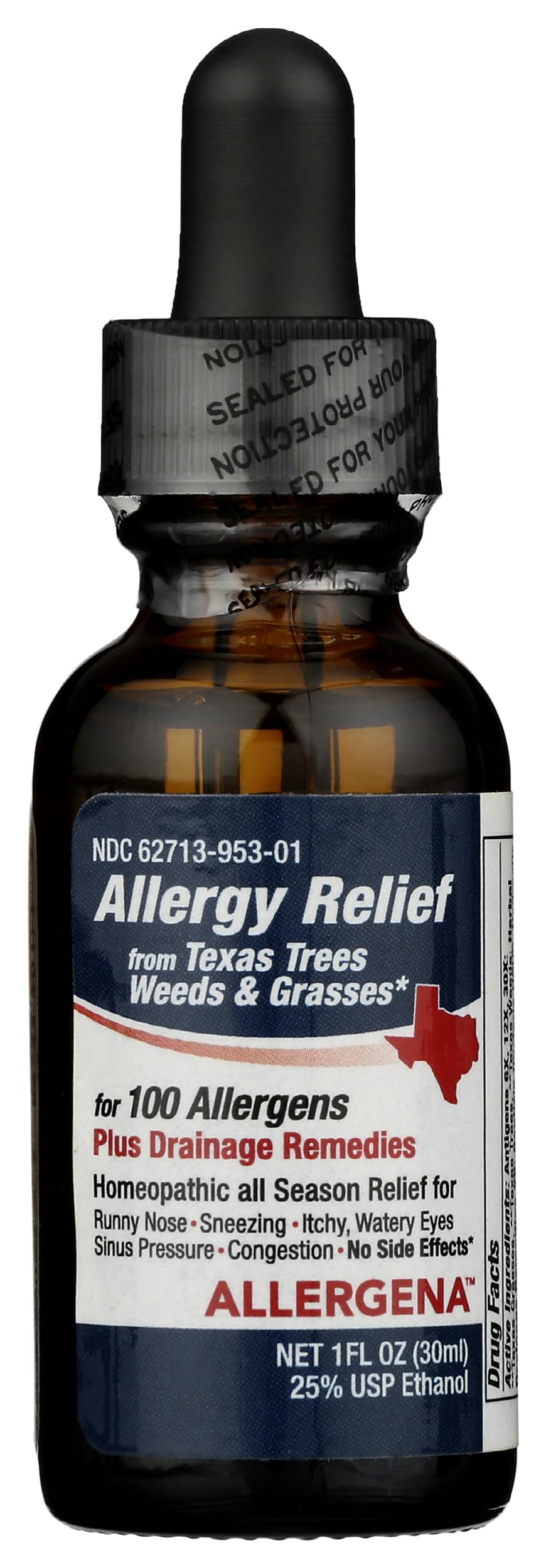 PROGENA - Allergena Texas Trees - Allergy Relief Drops (1 Fl Ounce)