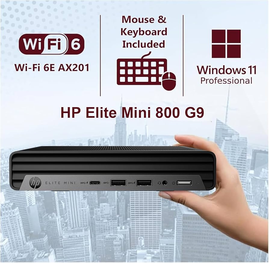 Amazon.com: HP Elite Mini 800 G9 Business Desktop PC (Intel 20