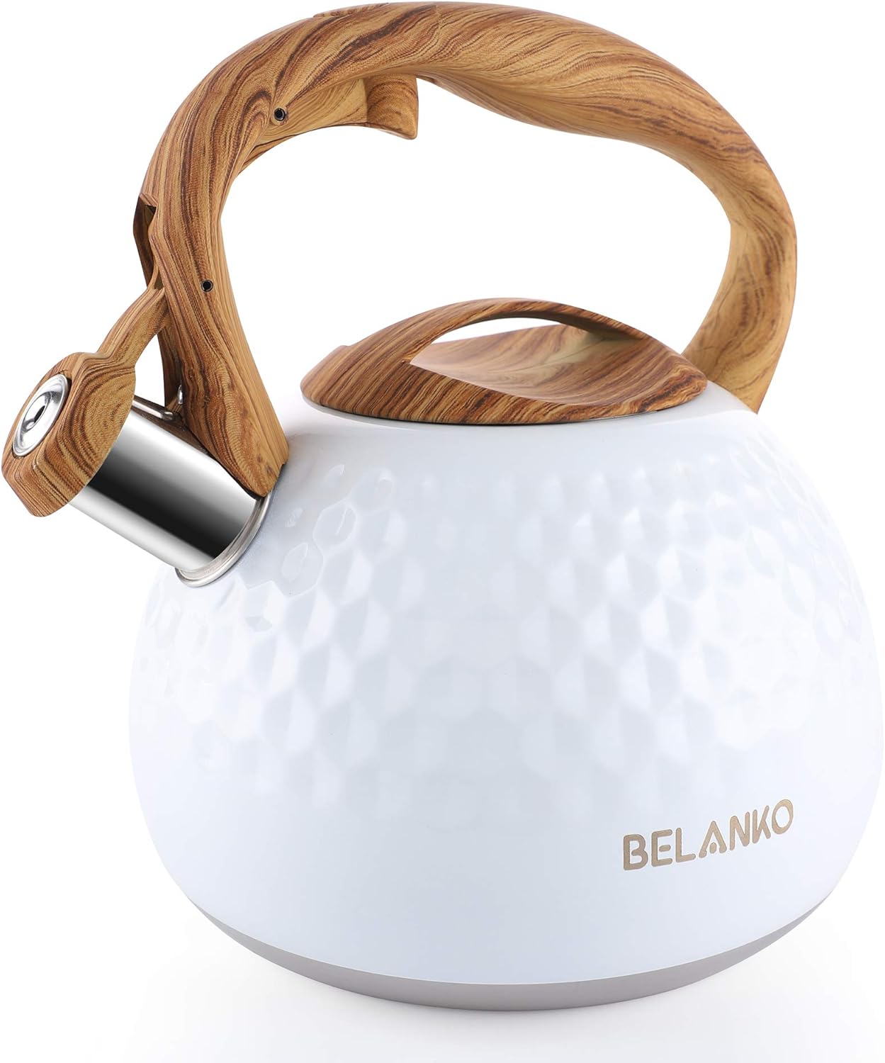 Tea Kettle, 2.7 Quart / 3 Liter BELANKO Stainless Steel Tea