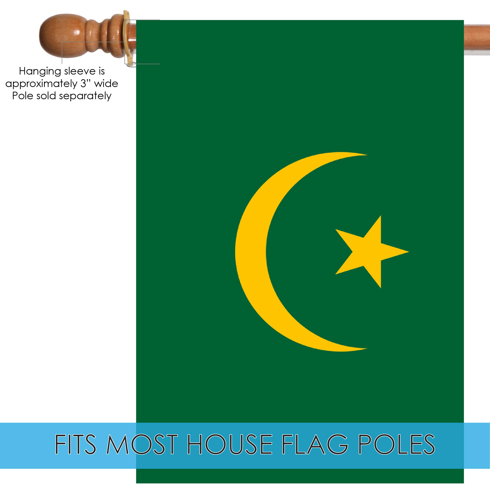 Toland Home Garden Flagge Von Mauretanien – 31,8 X 45,7 Cm, Garten-Deko Aus USA