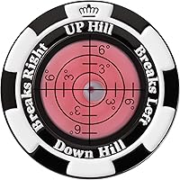 Vista 25 de SlopeMaster ProGreen Reader - Marcador de pelota de golf con ayuda de lectura del green de alta precisión, accesorios de golf para hombres y mujeres