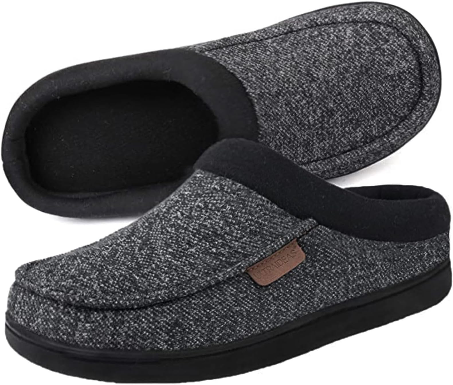 mens moccasin house shoes