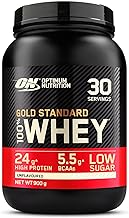 Optimum Nutrition Gold Standard 100% Whey, Protein Powder, Neutral Taste, 900 g, 30 Servings