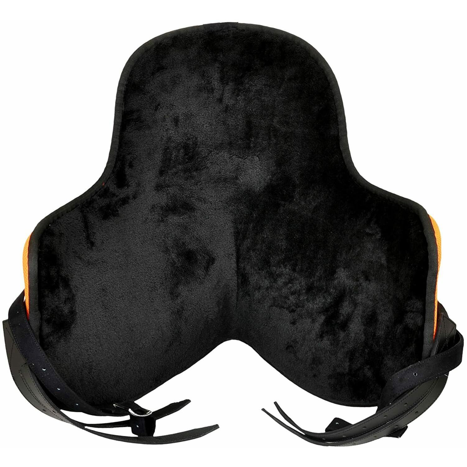 All Purpose sintetico senza alberi cavallo inglese sella fatta a mano Tack Set di staffe di colore arancione