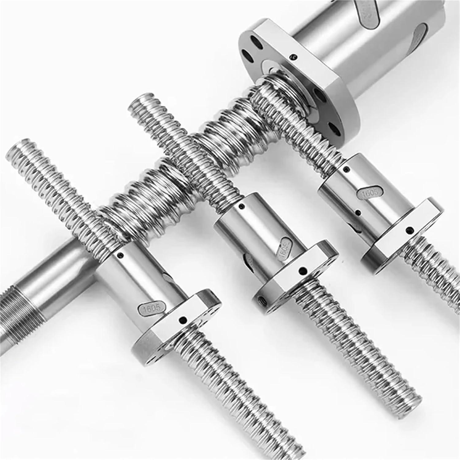 Ball Screw, Linear Motion Guide Ball Screw 4Pcs HGW20CC +DSG20H L300-1000mm+2Pcs HGR20 +XB+1 Set SFU1605 Ball Screw for Part(700mm)