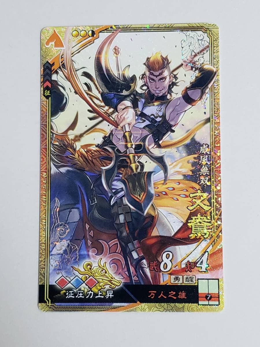 Amazon.co.jp: 三国志大戦 SR文鴦 通常イラスト コレクション用 : おもちゃ