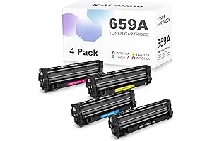 Remanufactured HP 659A (W2010A, W2011A, W2012A, W2013A) for M776 (3WT91A, T3U55A, T3U56A),...