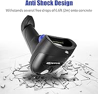 Vista 3 de NetumScan - Escáner de códigos de barras USB 1D, lector de códigos de barras CCD con cable portátil. Soporta escaneo de pantalla. Lector de códigos