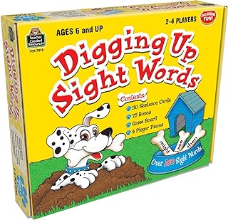 Teacher Created Resources Digging Up Sight Words Game (7812), Multi Color