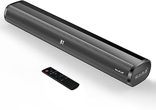 Sound bar for TV 20 inch TV Soundbar 80W Home Theater Soundbar Speaker, 3D Surround Sound & 3 EQ Modes, with Bluetooth, HDMI, RCA, AUX, USB, Opt Connection, for Gaming, Projectors, PC, Phones