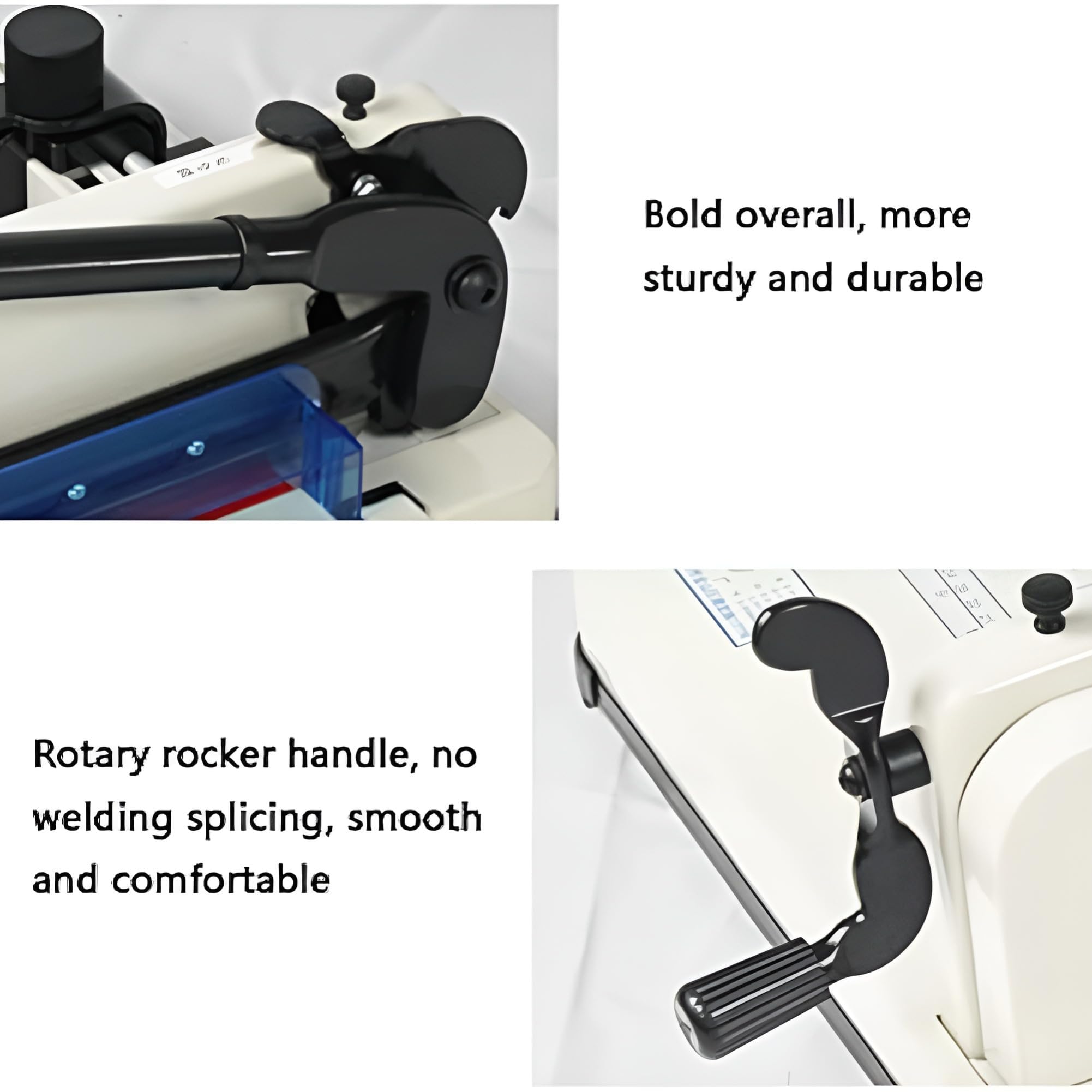 Taglierina a ghigliottina manuale in metallo resistente, formato A4, con blocco lama di sicurezza e pressa per carta, per ufficio, scuola, scrapbooking