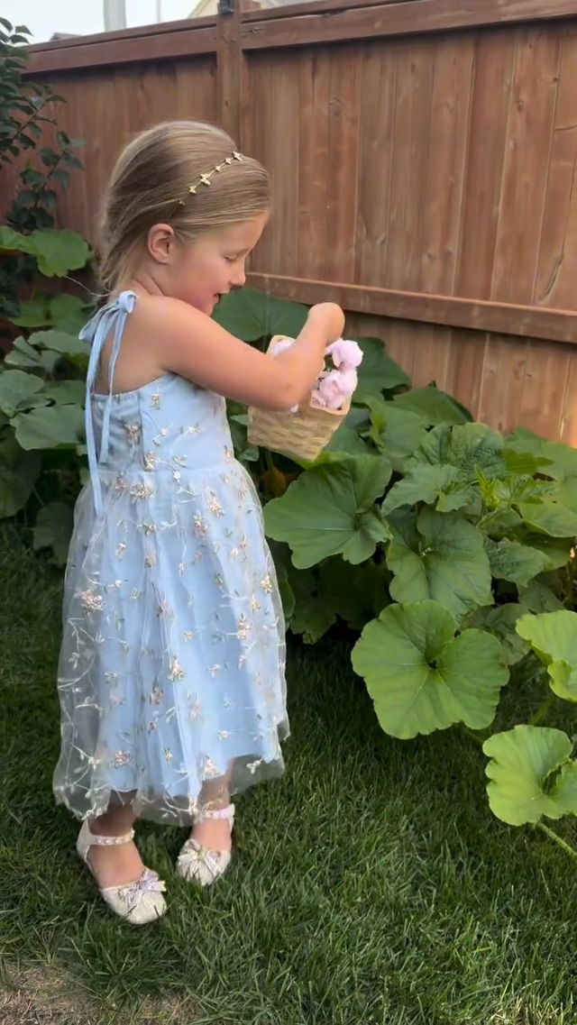JiAmy Robe D'Été Bébé Fille à Volants Florale - Grenouillère Tulle Broderie 0-24 Mois - Mignon Et Confortable