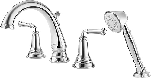 Miniatura 4 de American Standard T052901.002 Delancey Grifo de bañera romana con ducha personal, cromo pulido