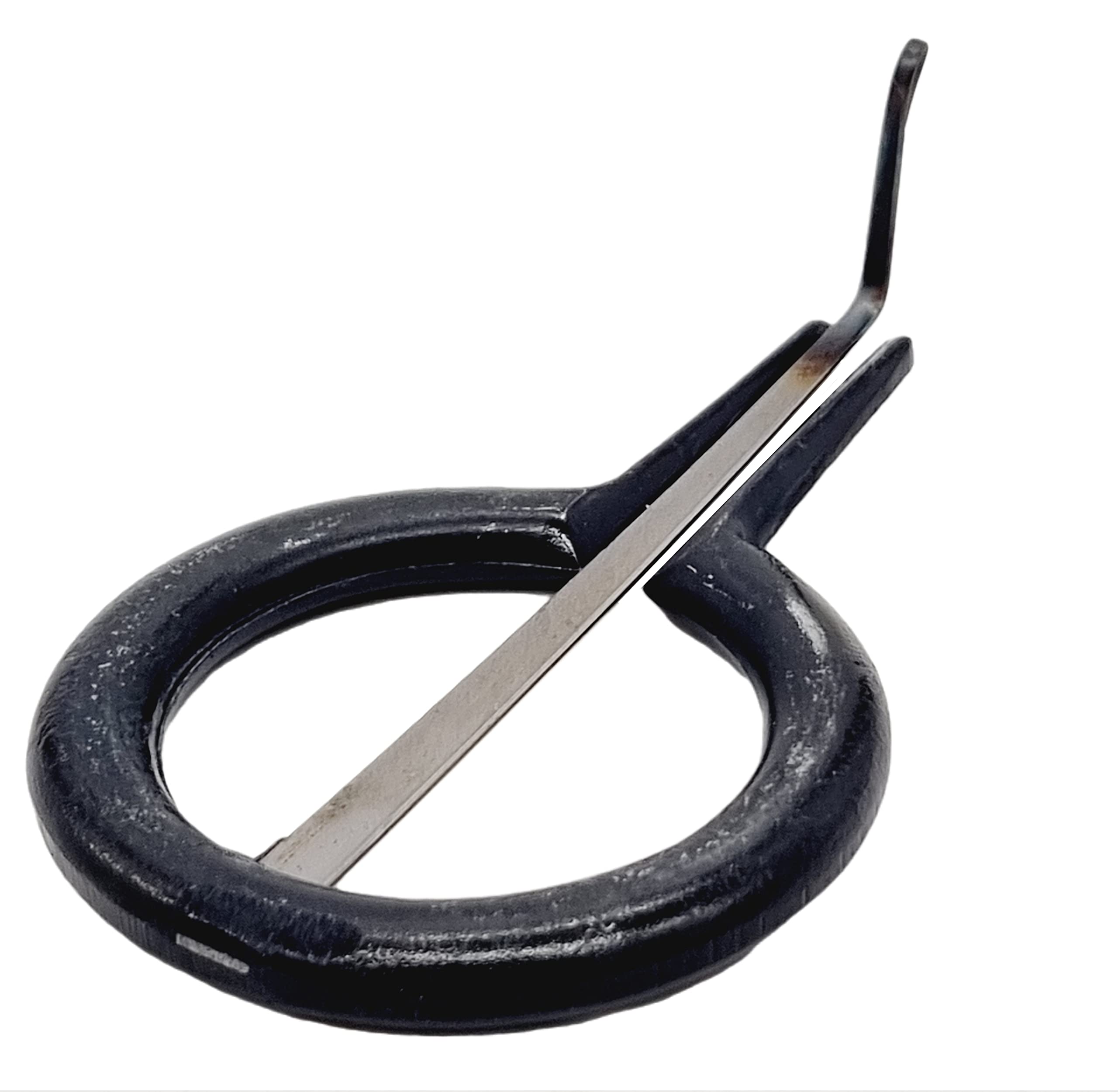 Sicilia Bedda - Original Sizilianische Maultrommel - Sizilische Maultrommel - Handwerkliches Produkt aus Gusseisen (10 cm, schwarzes Gusseisen)