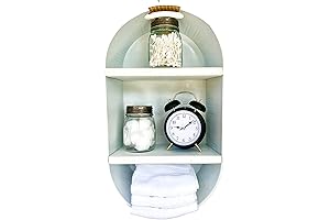 Farmhouse Chic: Custom Rustic Shelves for the Timeless Bathroom