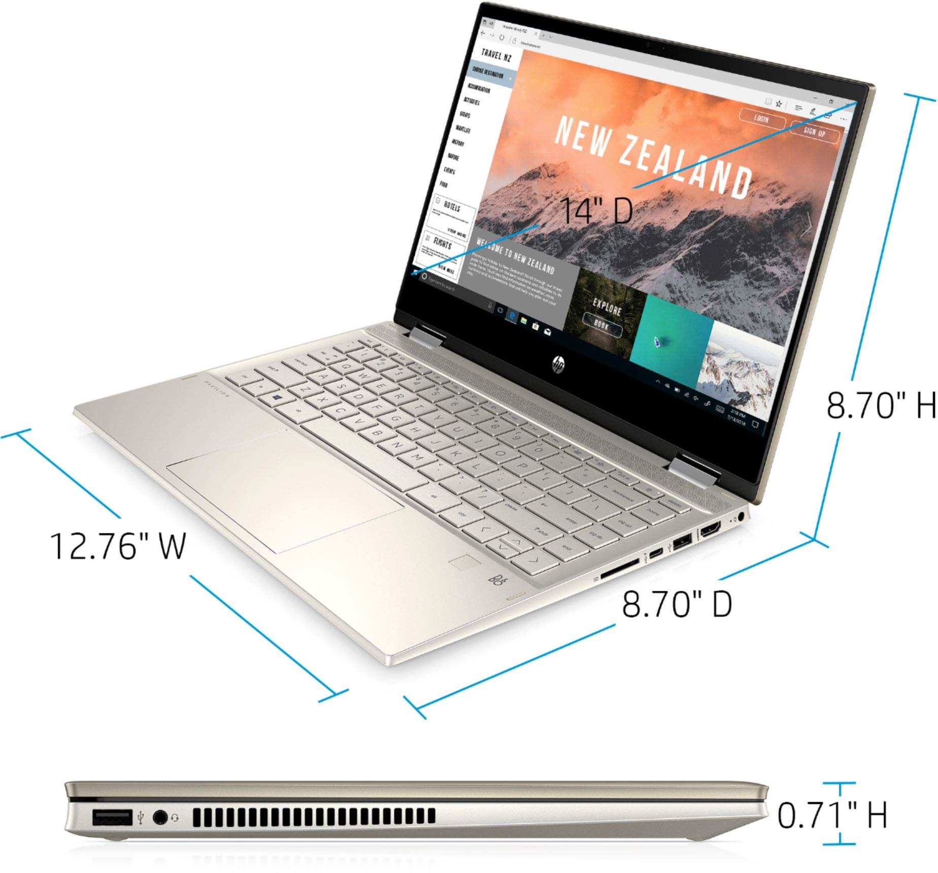 【美品】HP Pavilion Laptop 14世代/i5 高機能 Amazon.com: HP Pavilion 14-inch HD Laptop, Intel Core i5