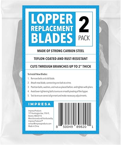 Miniatura 8 de IMPRESA Lopper - Cuchillas de repuesto  Paquete de 2 unidades compatibles con Fiskars PowerGear de 25 pulgadas31 pulgadas y PowerGear 2 de 27