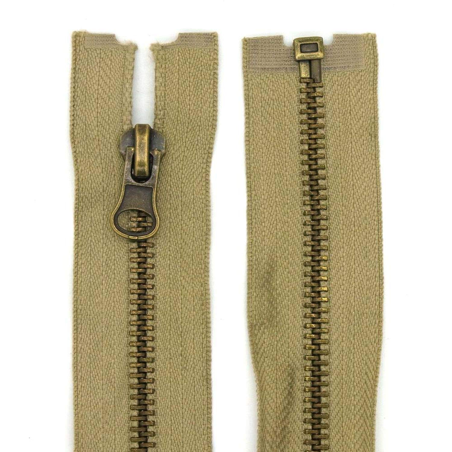 LFUFUESHOP Reißverschluss 60 Cm Schwarz – Langer Zipper Für Jacken & DIY-Nähte, Wiederverwendbar & Superweich