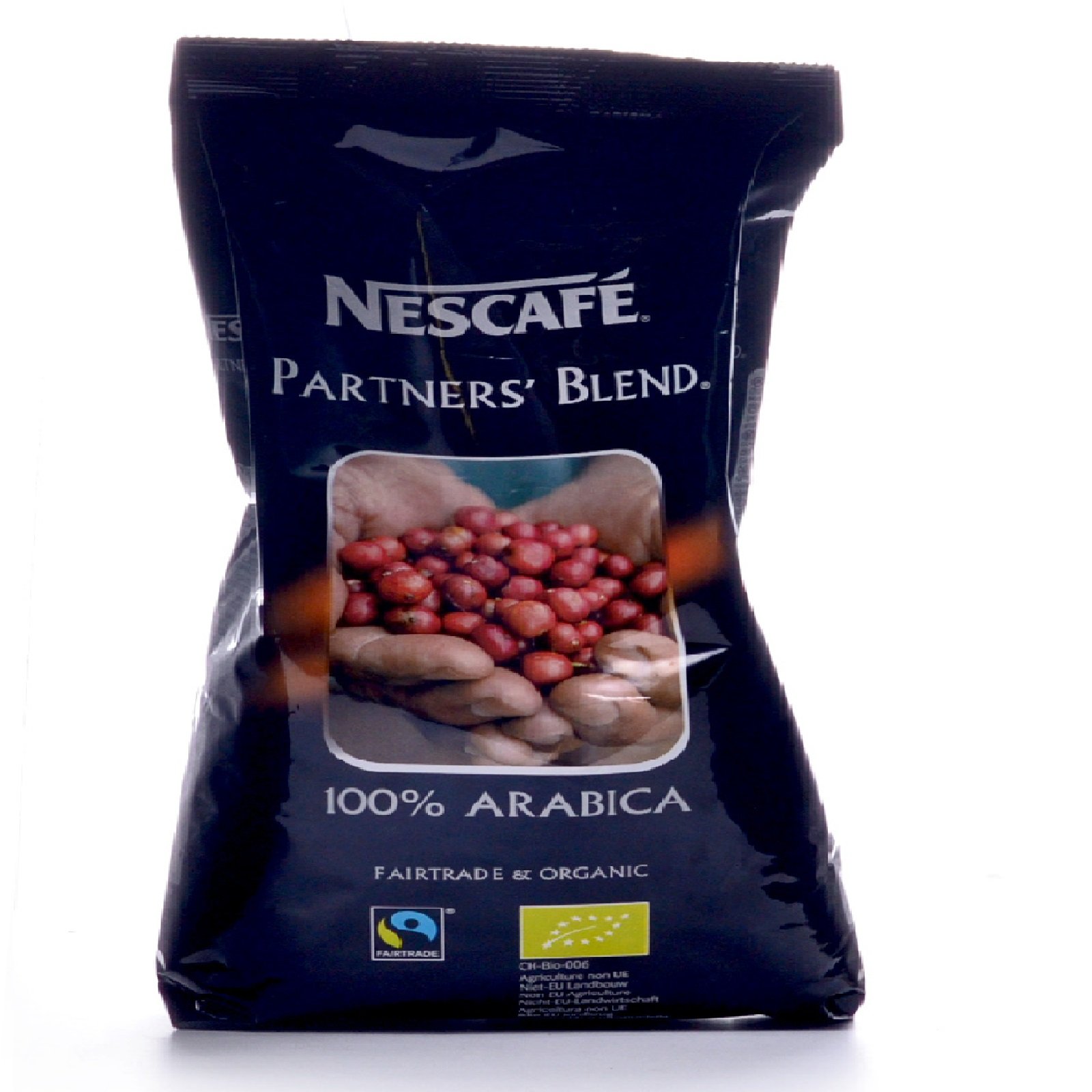 Nestle Nescafe Partners Blend Instantkaffee 12 x 250g - Fairtrade und 100% Arabica, löslicher Kaffee für Vendingautomaten (ehemals Santa Rica)