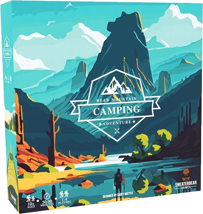 1666 à Amsterdam présente ses deux protagonistes et leurs pouvoirs 11 71kfM3cTc8L. AC SX679 Bear Mountain Camping Adventure Board Game | Family Game for Young Camping Fans and Adults | Easy to Learn | Ages 10+ | for 1-4 Players | Perfect for Outdoor Enthusiasts