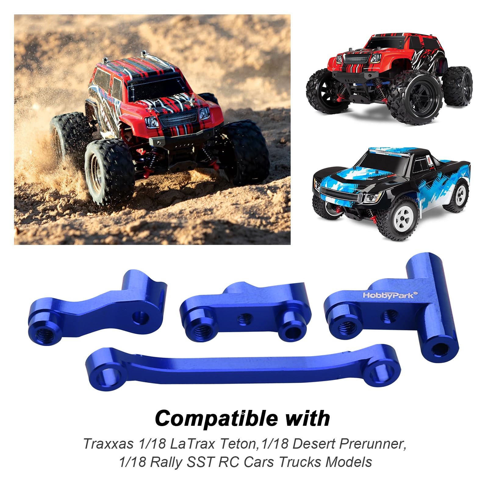 Amazon.com: Hobbypark Aluminum Servo Saver Steering Bellcrank