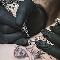 Vista 6 de Piel de práctica de tatuaje en blanco – Romlon 5 piezas de tatuaje de práctica de piel de 8 x 6 pulgadas, piel de tatuaje de doble cara Microblading