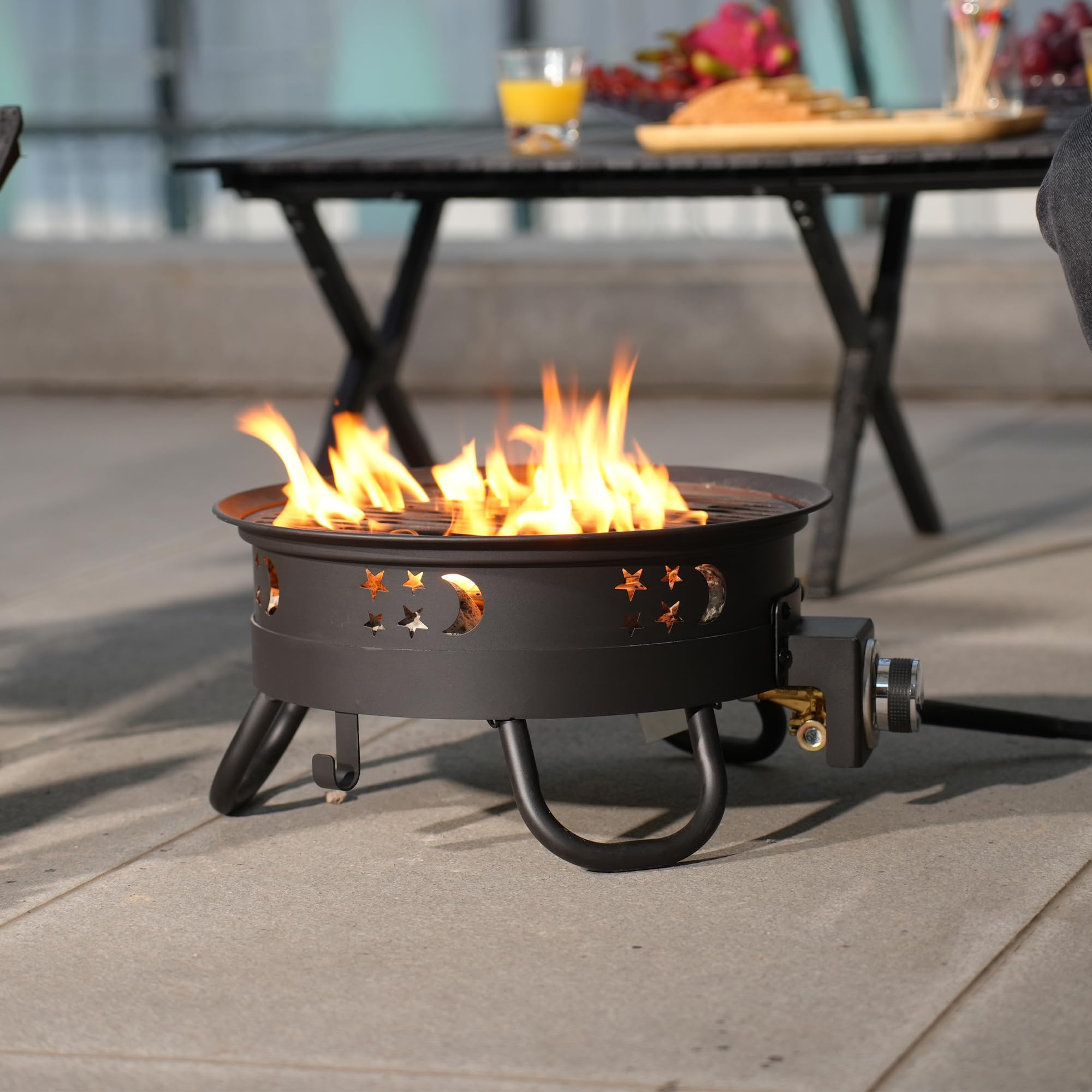 best propane fire pit for rv