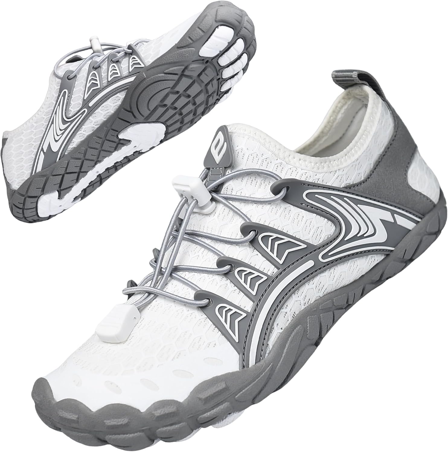 Water Shoes Womens Mens, Barefoot Quick-Dry Aqua Shoes for Outdoor Swimming, Running, Training, Surfing, Hiking and Kayaking