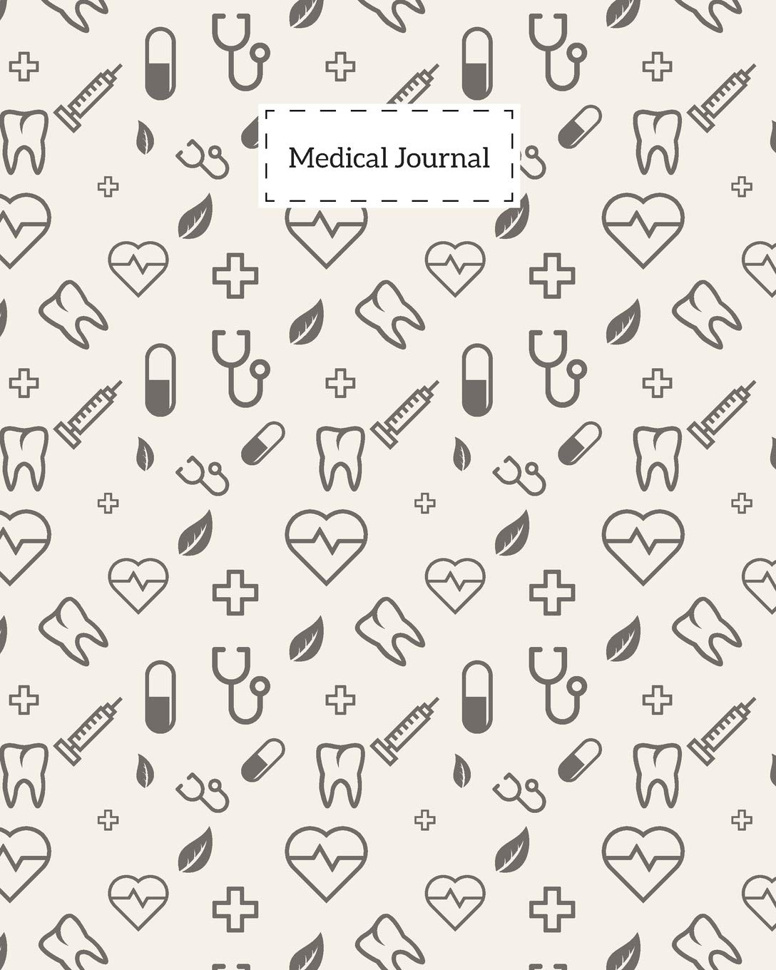 Medical Journal: Personal Health Record Notebook and Organizer for Patients , Med History, Health Activities Blood Pressure | Sugar tracker Size 8 x 10 inches (We check up)