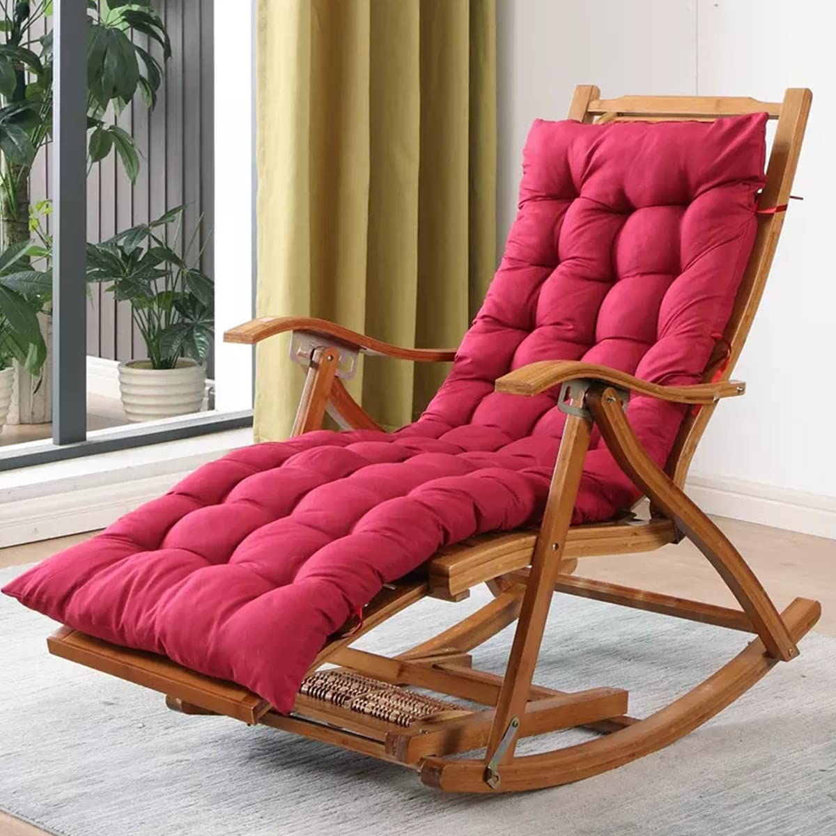 Amazon.co.jp: ロッキングアームチェア 折りたたみ式リクライニング