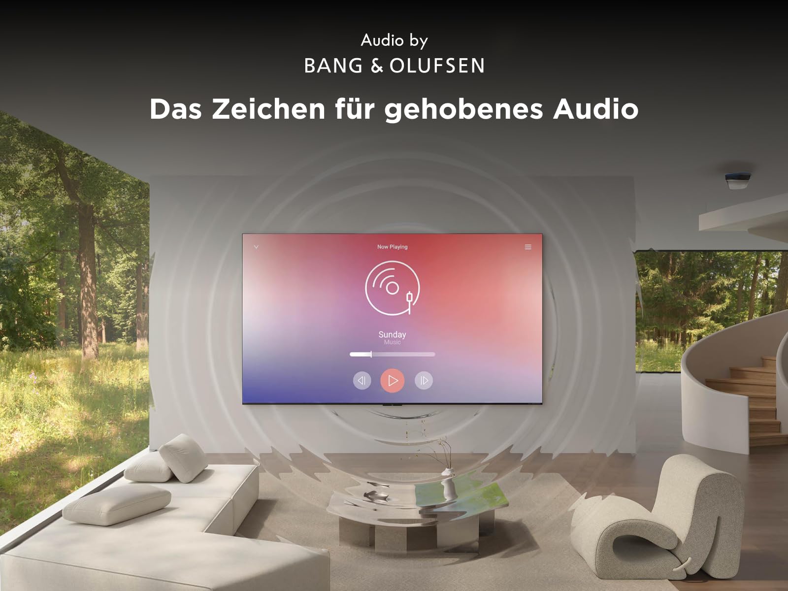 TCL 65C7K 65 Zoll QD-Mini LED Fernseher, 4K HDR Premium 2600, Smart Google TV mit 144Hz Motion Clarity Pro (Dolby Vision IQ & Atmos, CrystGlow HVA Panel, Audio von Bang & Olufsen, Game Master)
