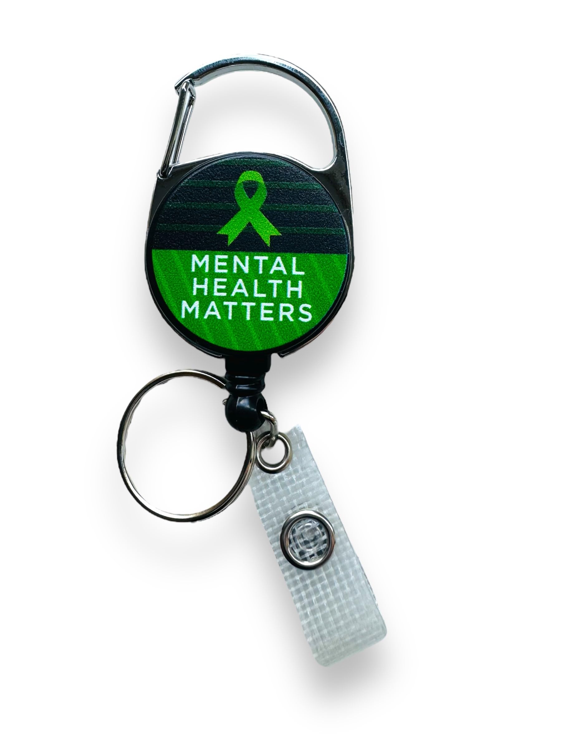 Badge rétractable Mental Health Matters idée cadeau collègue soignant - 3
