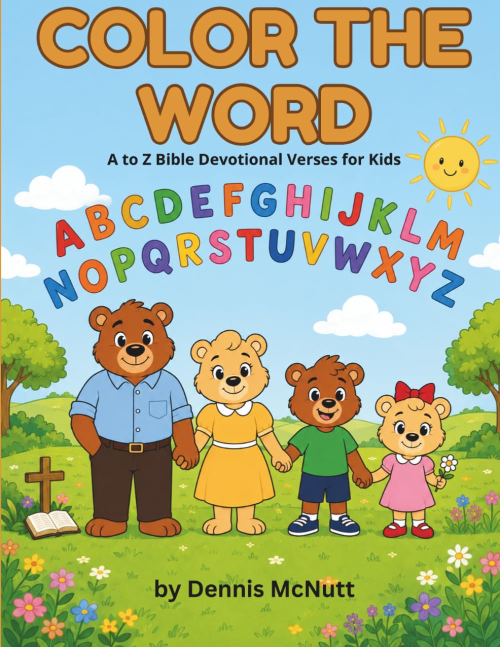 Color the Word: A to Z Bible Memory Verse Devotional and Coloring pages for Kids